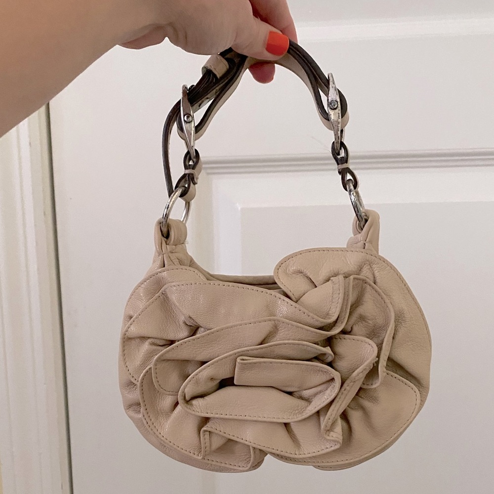 Ysl flower handle bag